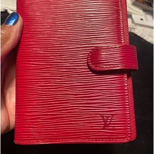 Red Epi Agenda/Passport Holder